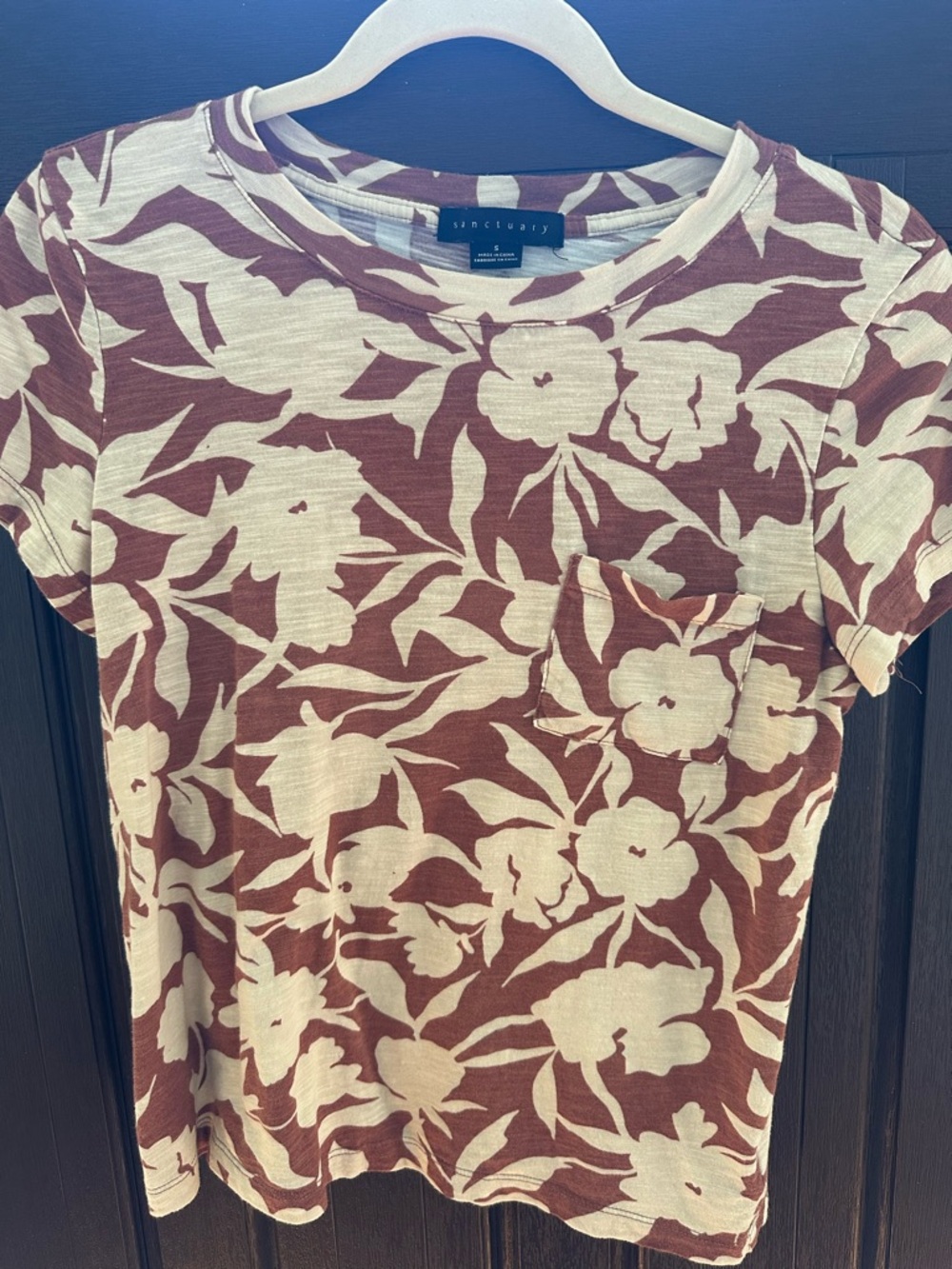 Set of 3 Sanctuary Floral Women’s Tshirts, Size Small - Picture 2 of 7